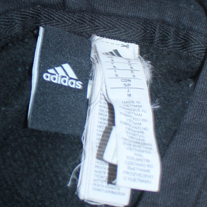 Mens UK Size S adidas Black Pullover Hoodie