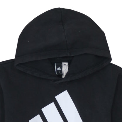 Mens UK Size S adidas Black Pullover Hoodie