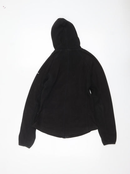 Womens UK Size 10 Trespass Black Full Zip Hoodie