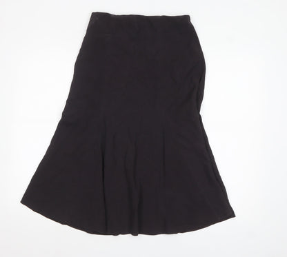 Marks and Spencer Women’s Brown A-Line Midi Skirt Size 8