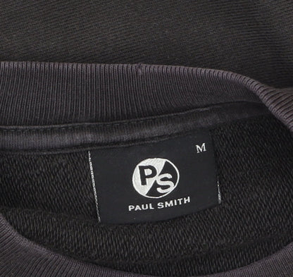 Mens UK Size M Paul Smith Black Pullover Sweatshirt