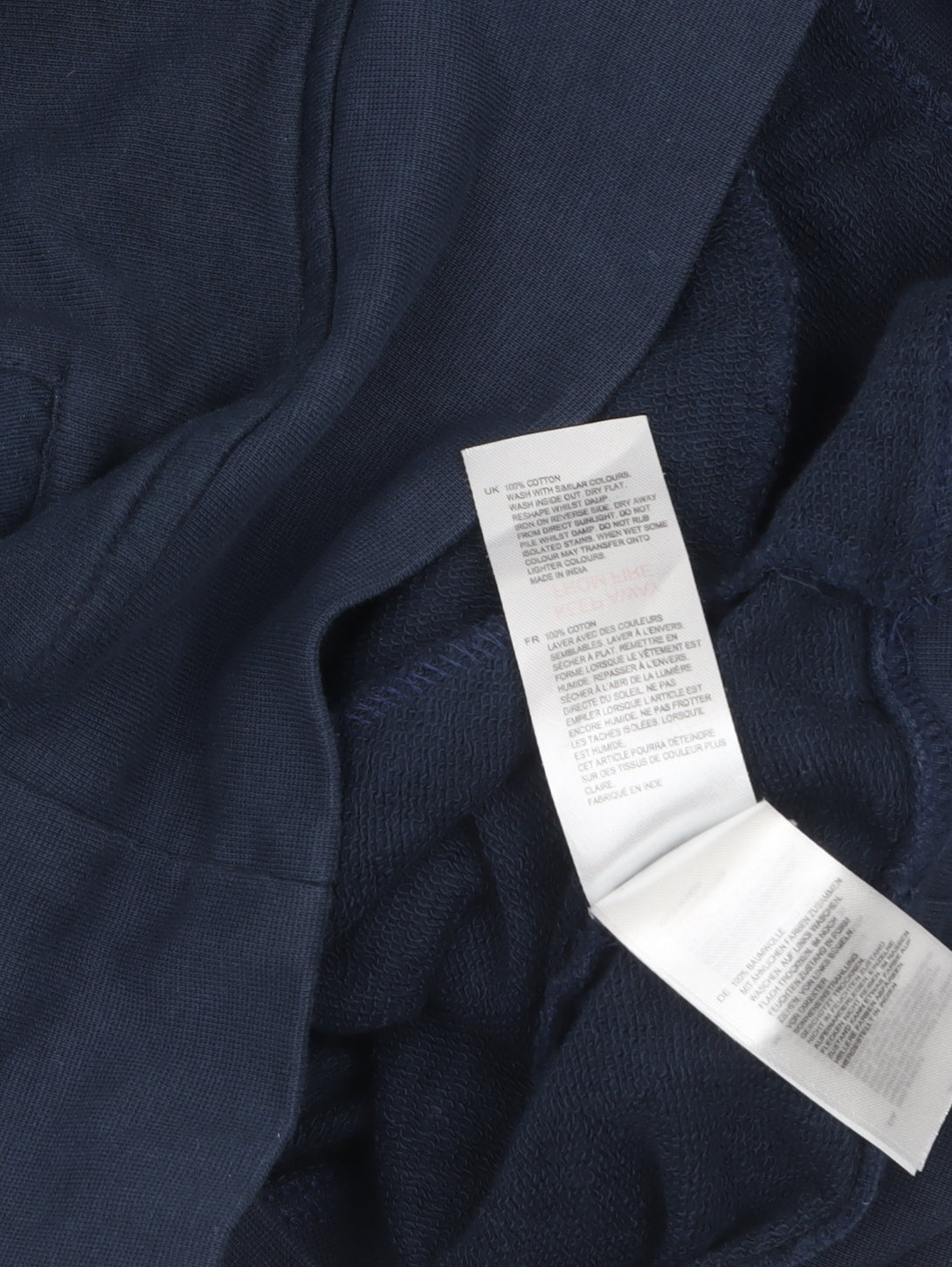 Mens UK Size M White Stuff Blue 1/2 Zip Sweatshirt