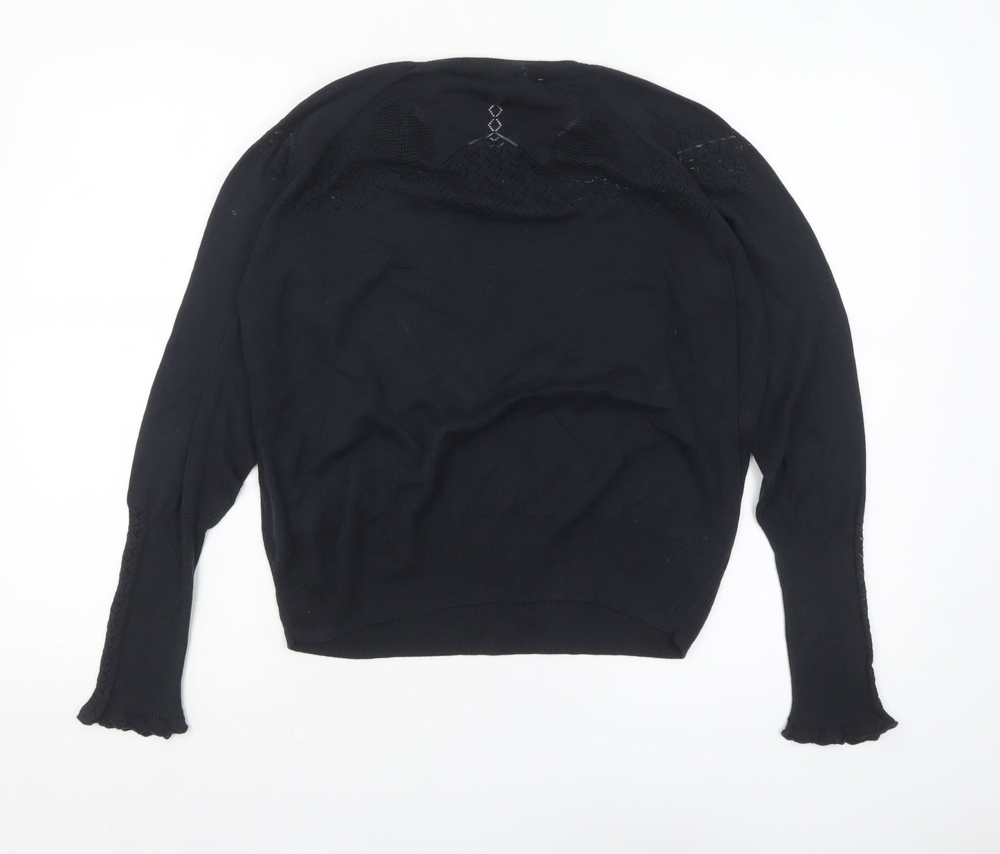Womens UK Size L Noa Noa Black Pullover Jumper