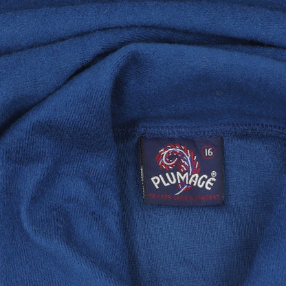 Womens UK Size 16 Plumage Blue Pullover Sweatshirt