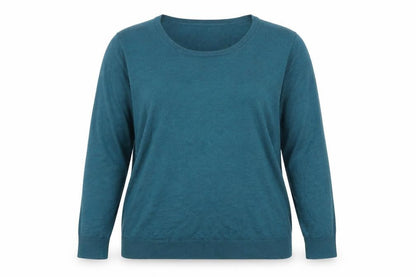 Womens UK Size 2XL Amazon Essentials Blue Pullover Jumper