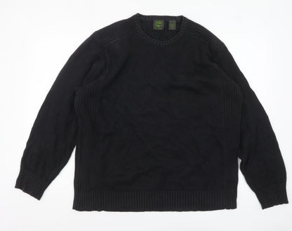 Mens UK Size L Timberland Black Pullover Jumper