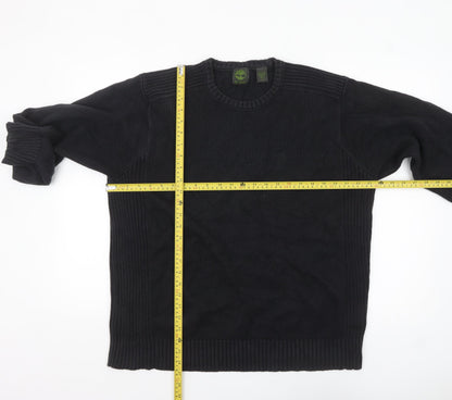 Mens UK Size L Timberland Black Pullover Jumper