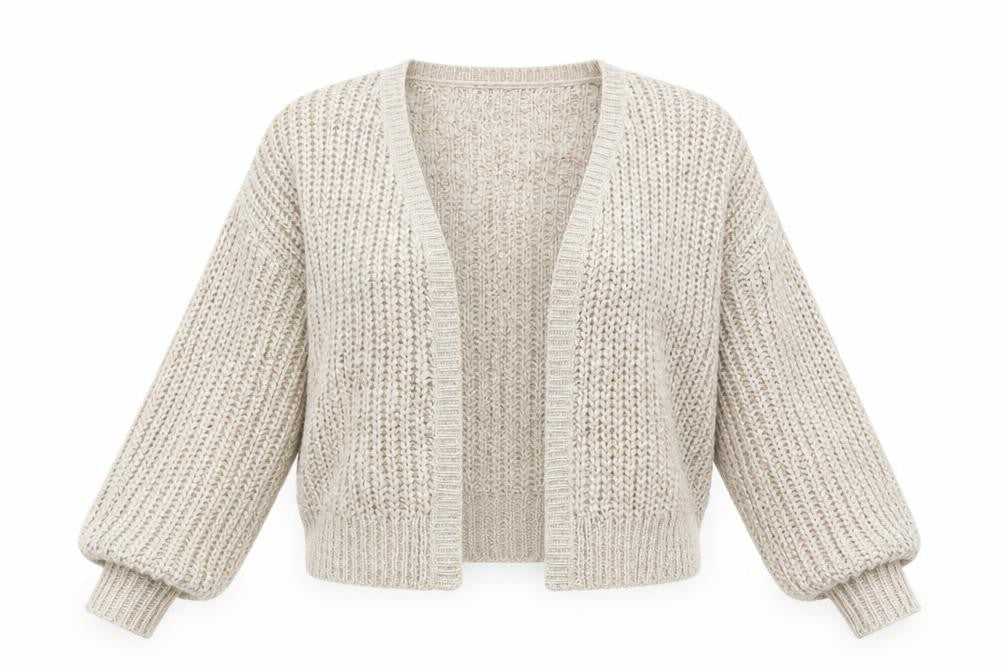 Womens UK Size S NEXT Beige Cardigan Jumper