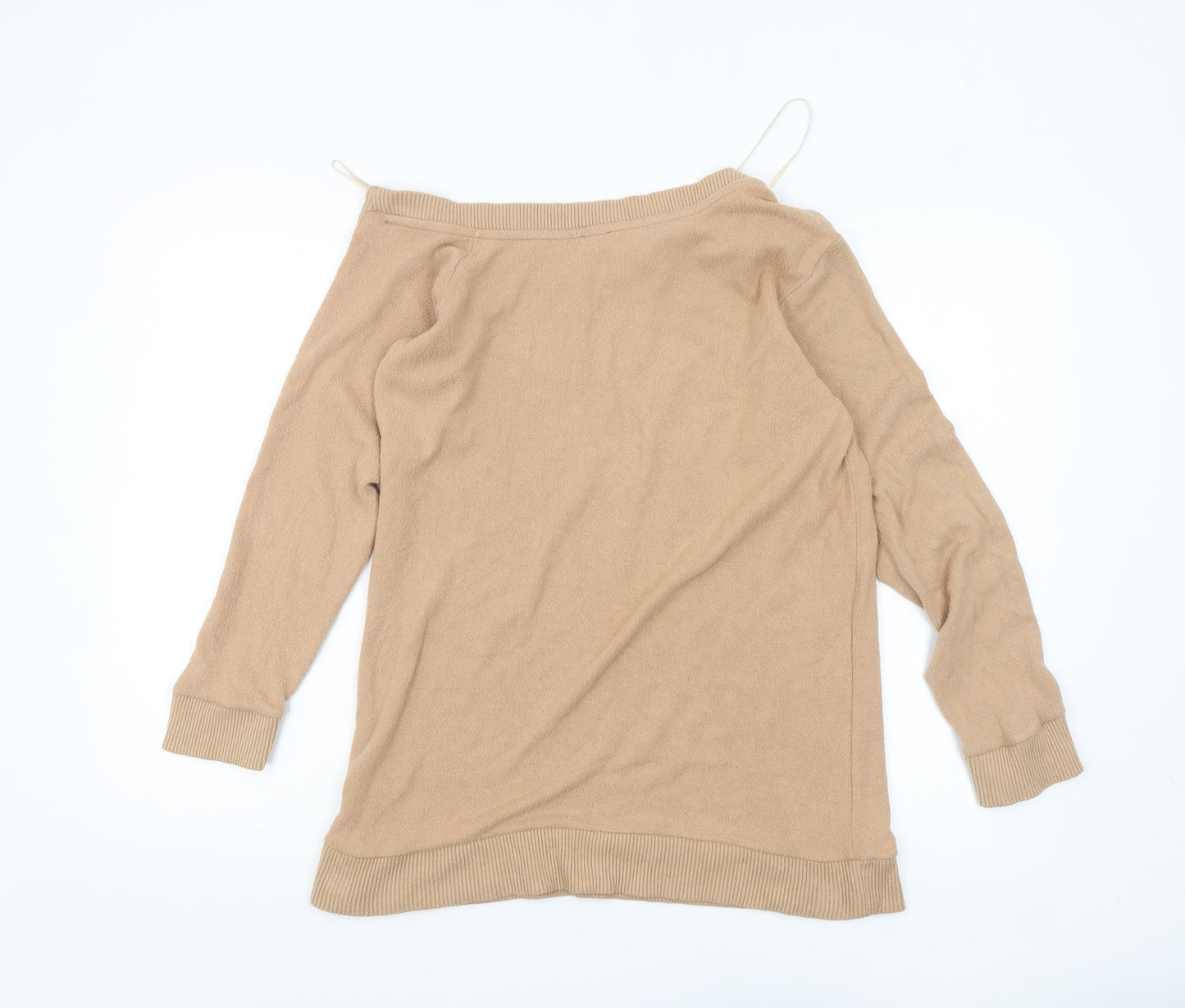 Womens UK Size 10 River Island Beige Pullover Jumper