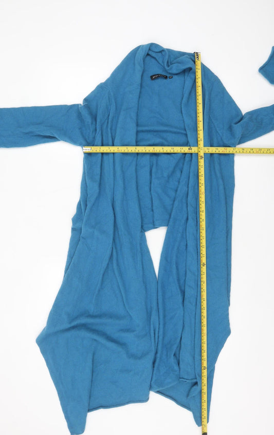 Womens UK Size 12 James Lakeland Blue Cardigan Jumper