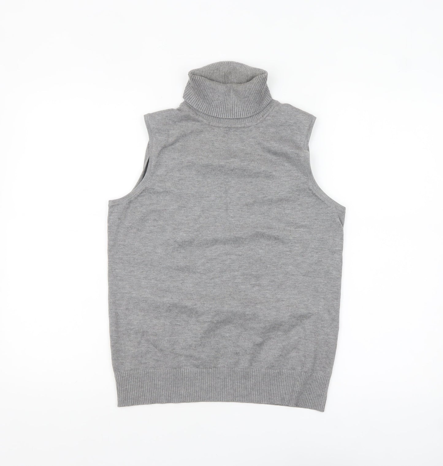 Womens UK Size S Cable & Gauge Grey Basic Tank