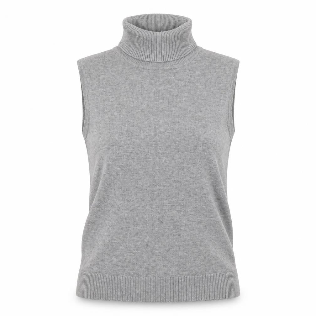 Womens UK Size S Cable & Gauge Grey Basic Tank