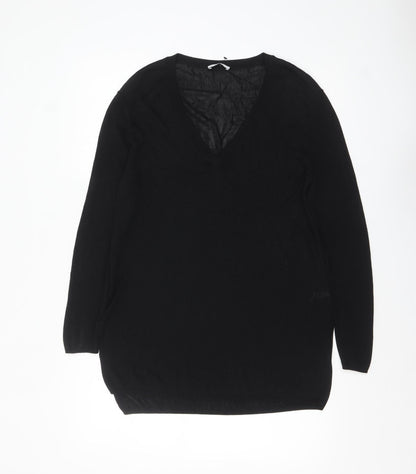 Womens UK Size S NICOLE FARHI Black Pullover Jumper
