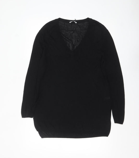 Womens UK Size S NICOLE FARHI Black Pullover Jumper