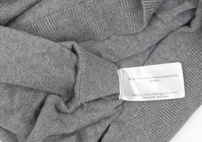 Womens UK Size M Laura Ashley Grey Pullover Jumper