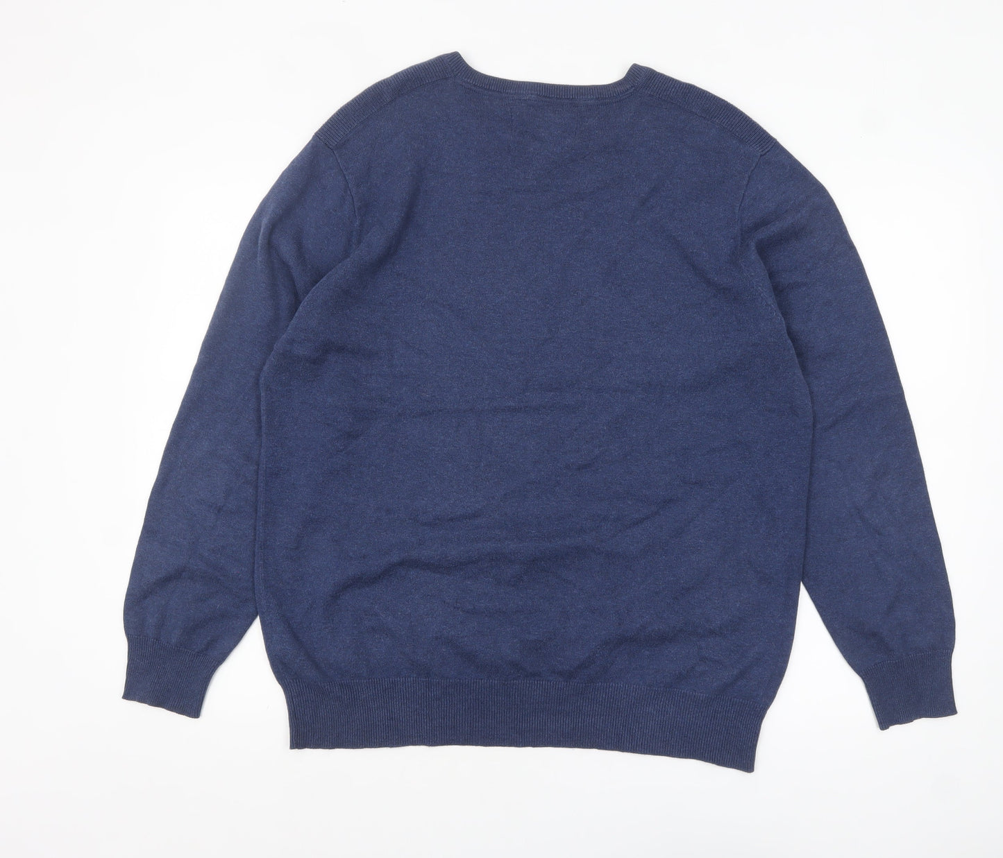 Mens UK Size L Jasper Conran Blue Pullover Jumper