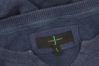 Mens UK Size L Jasper Conran Blue Pullover Jumper