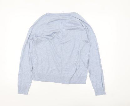 Womens UK Size 10 NEXT Blue Pullover Jumper