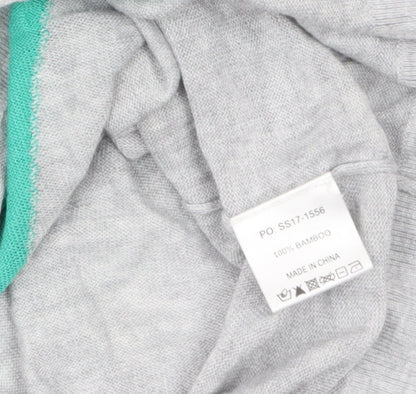 Womens UK Size S Hush Grey Pullover Jumper