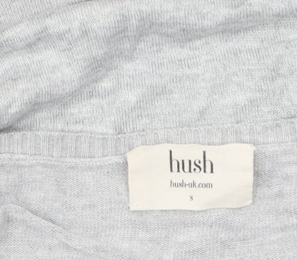 Womens UK Size S Hush Grey Pullover Jumper
