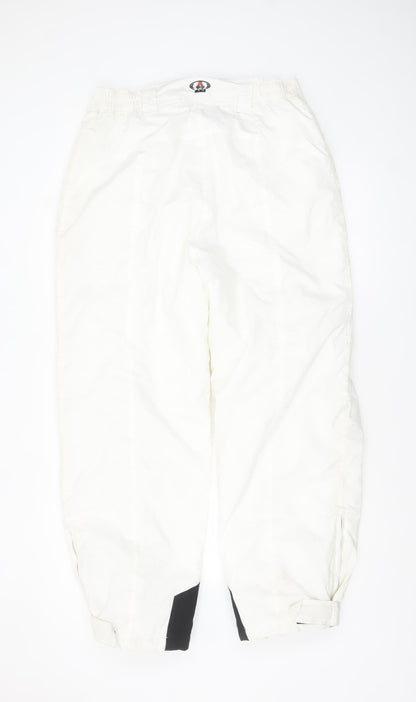 Womens UK Size 20 Maul Sport Company Regular Fit Snow Pants White Trousers