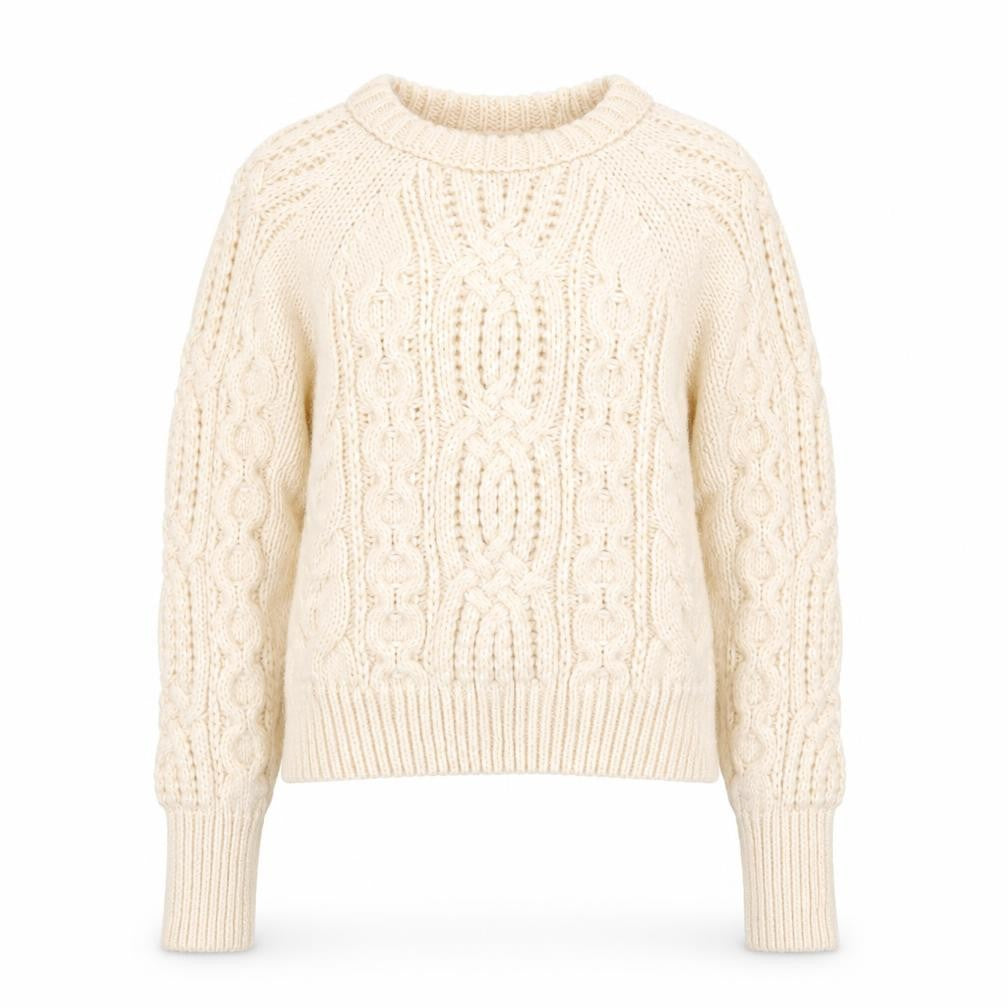 Womens UK Size M Zara Ivory Pullover Jumper