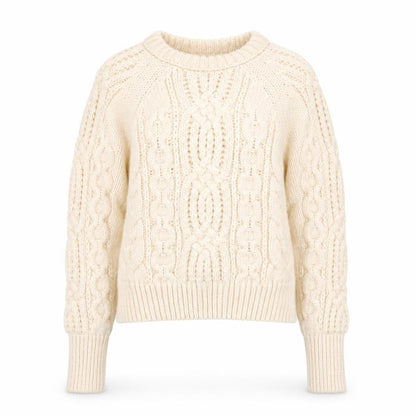 Womens UK Size M Zara Ivory Pullover Jumper