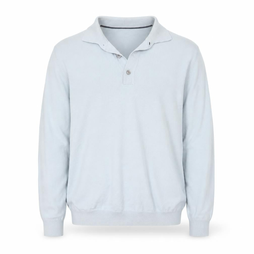 Mens UK Size M NEXT Blue Henley Jumper