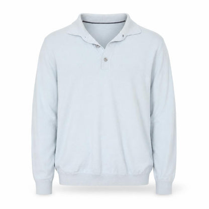 Mens UK Size M NEXT Blue Henley Jumper
