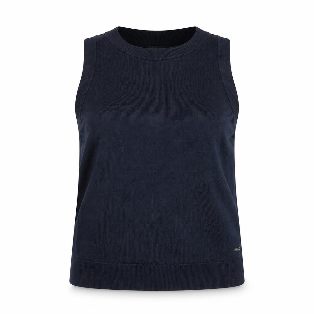 Womens UK Size M Holly & Whyte by Lindex Blue Basic Tank