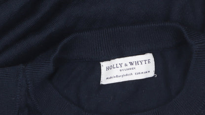 Womens UK Size M Holly & Whyte by Lindex Blue Basic Tank