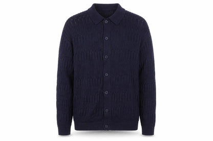 Mens UK Size XL Topman Blue Cardigan Jumper