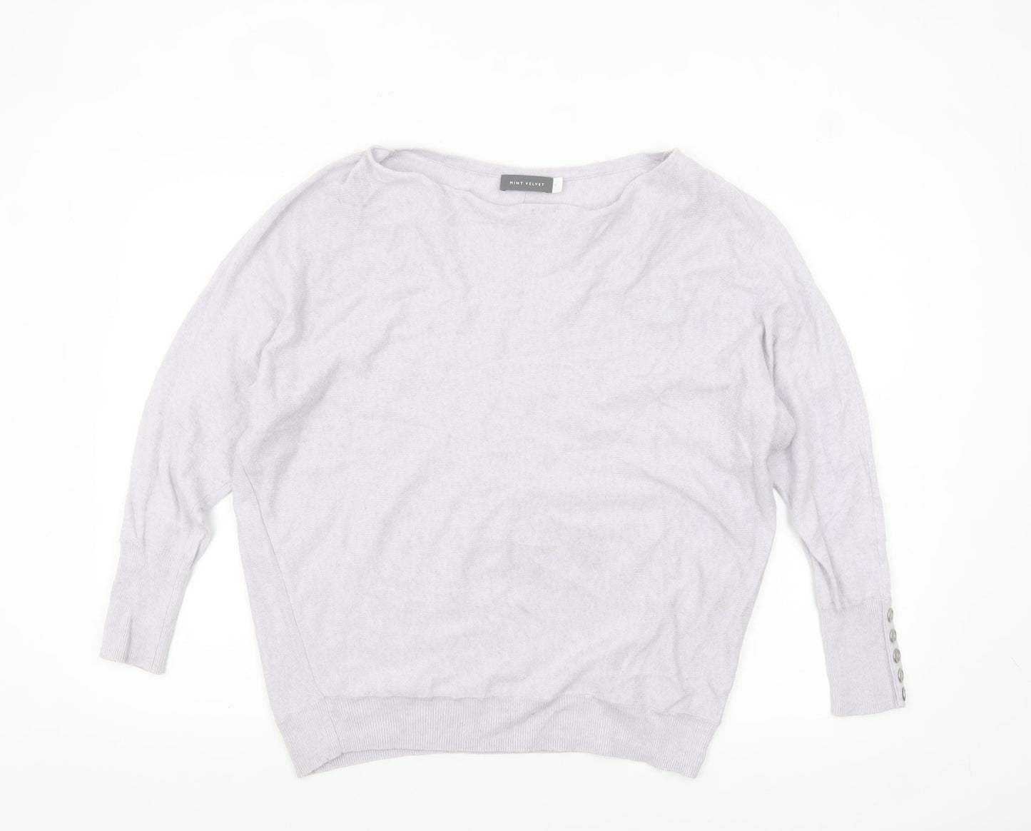 Womens UK Size 12 Mint Velvet Ivory Pullover Jumper
