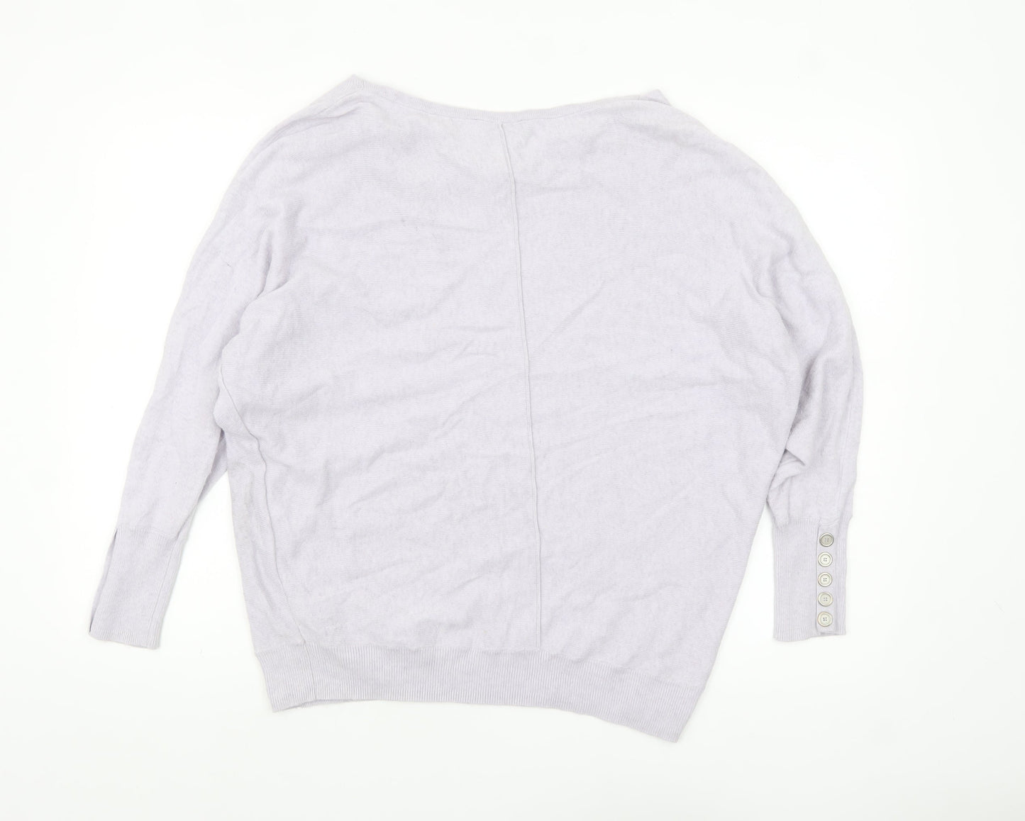 Womens UK Size 12 Mint Velvet Ivory Pullover Jumper