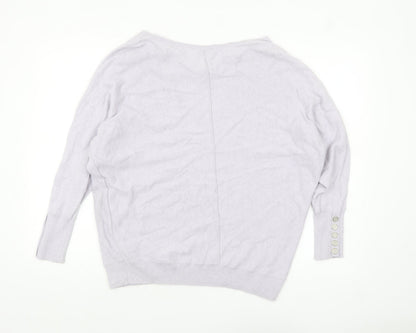 Womens UK Size 12 Mint Velvet Ivory Pullover Jumper