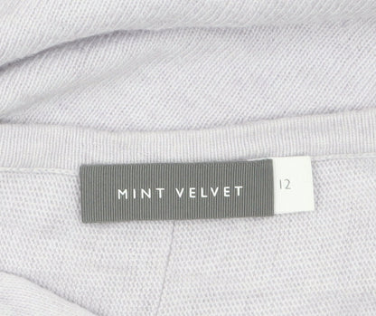 Womens UK Size 12 Mint Velvet Ivory Pullover Jumper