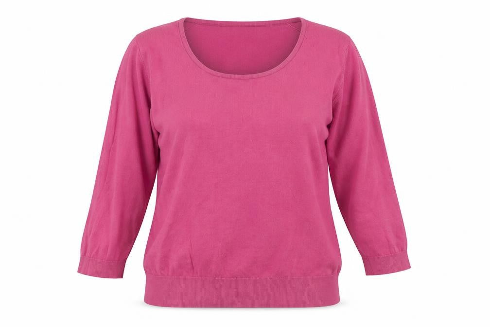 Womens UK Size L John Smedley Pink Pullover Jumper