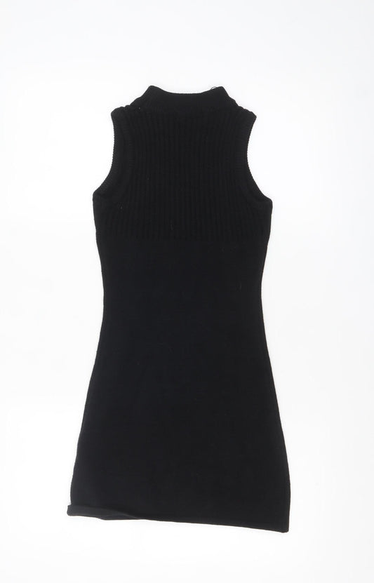 Womens UK Size S Rebellious Bodycon Dress