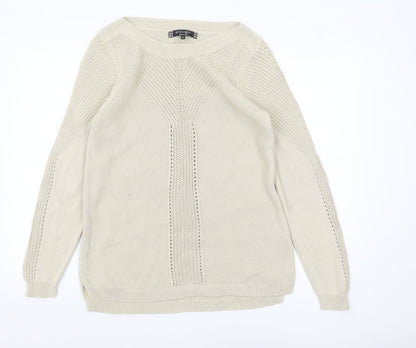 Womens UK Size 18 Principles by Ben de Lisi Beige Pullover Jumper