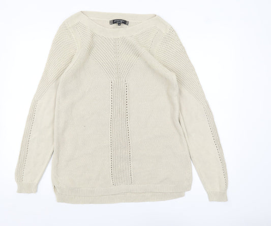 Womens UK Size 18 Principles by Ben de Lisi Beige Pullover Jumper