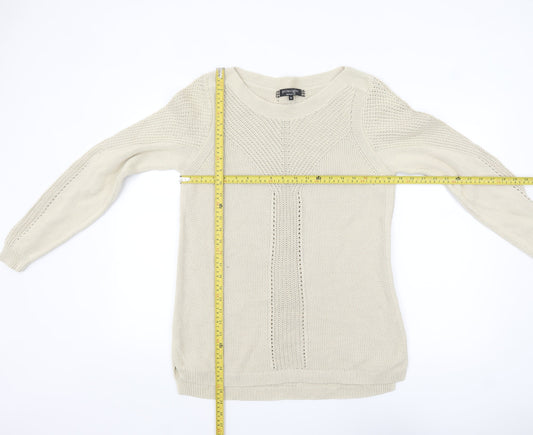 Womens UK Size 18 Principles by Ben de Lisi Beige Pullover Jumper
