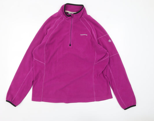 Womens UK Size 20 Craghoppers Pink Pullover Sweatshirt