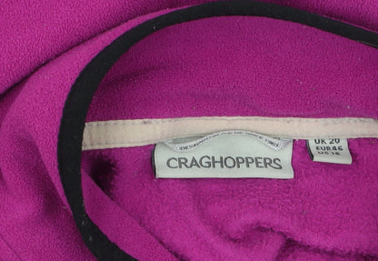 Womens UK Size 20 Craghoppers Pink Pullover Sweatshirt