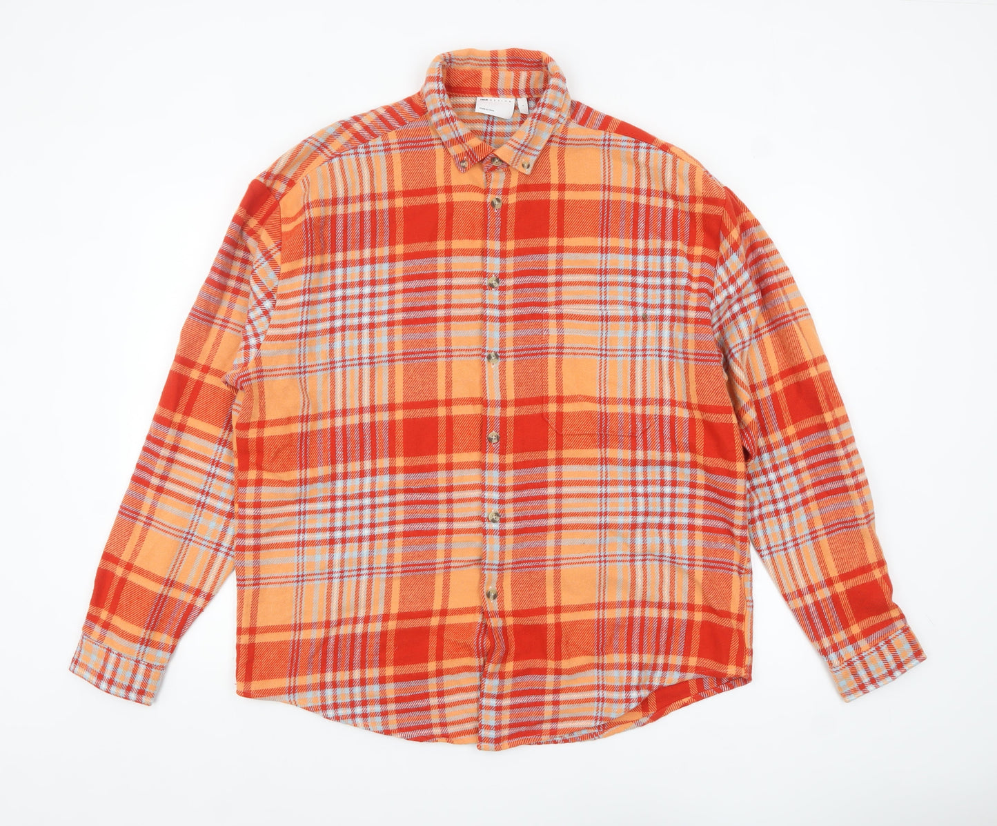 Womens UK Size L ASOS DESIGN Orange Basic Jacket