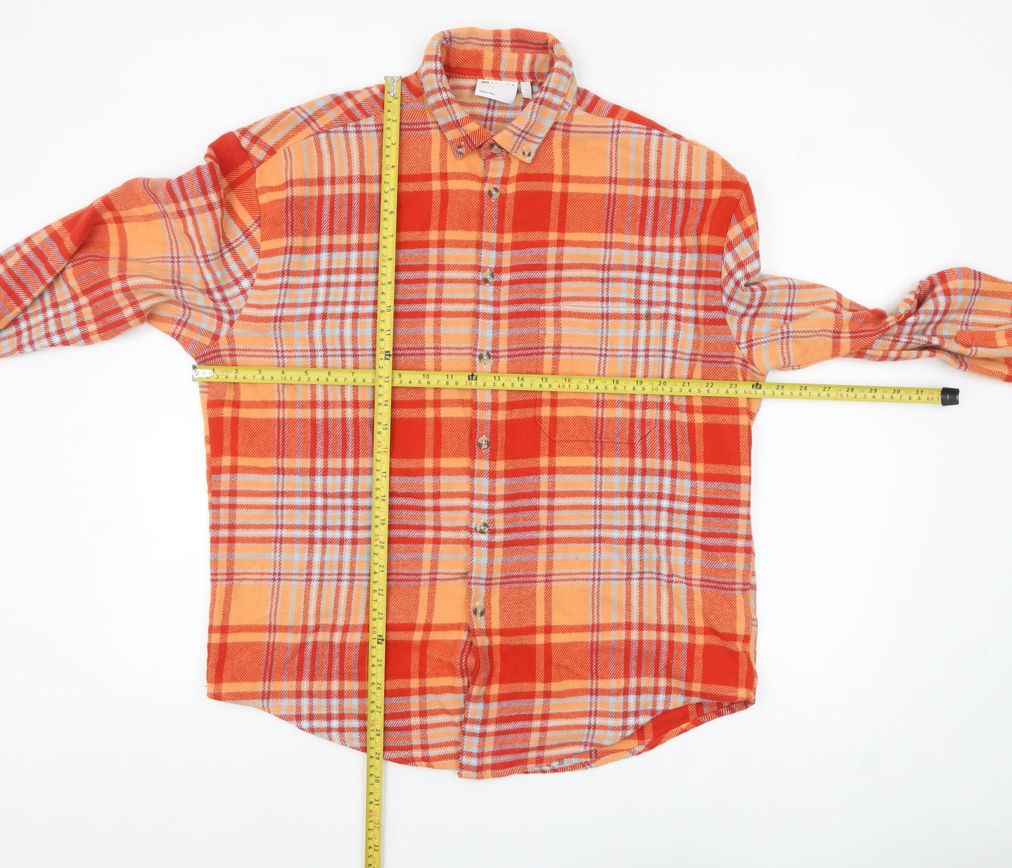 Womens UK Size L ASOS DESIGN Orange Basic Jacket