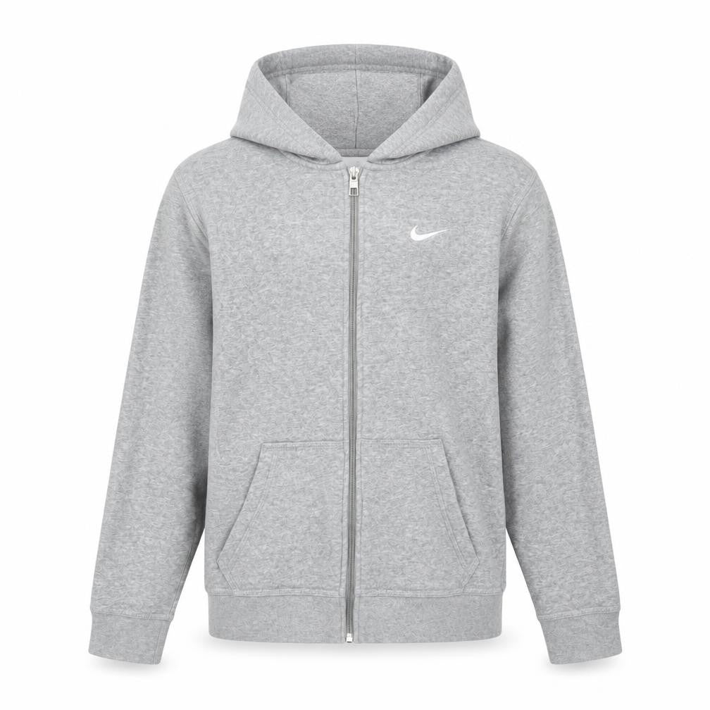 Boys UK Size XL Nike Grey Full Zip Hoodie
