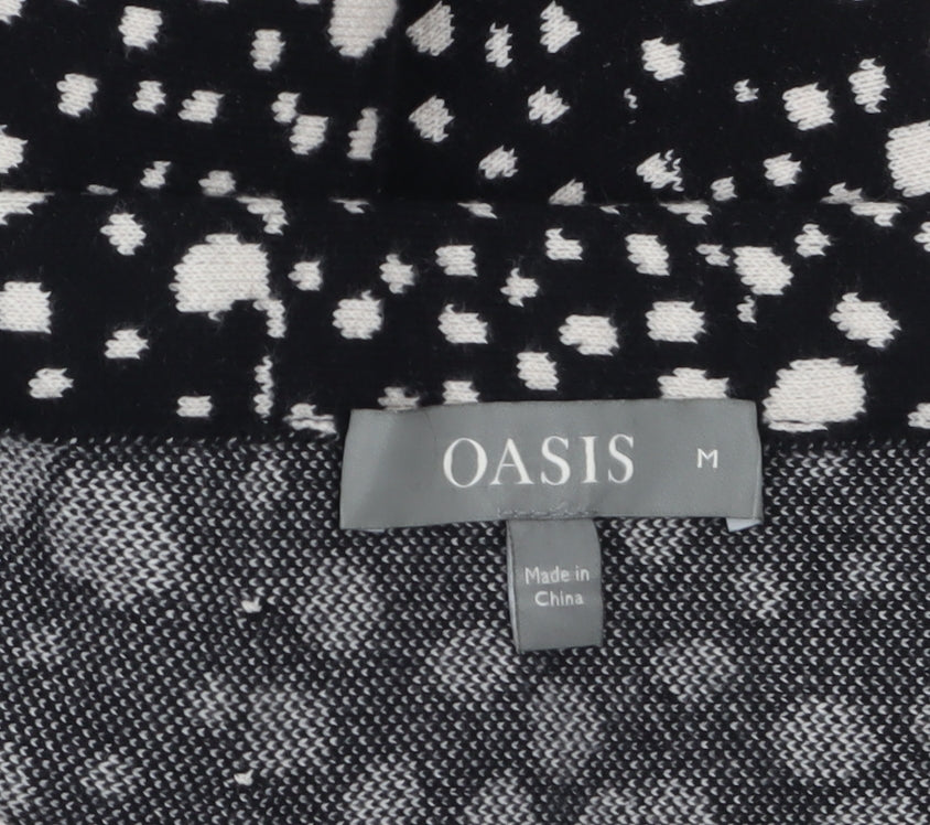 Womens UK Size M Oasis A-Line Knit Skirt