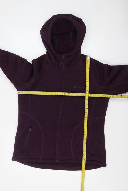 Womens UK Size 16 Mountain Warehouse Purple Full Zip Hoodie