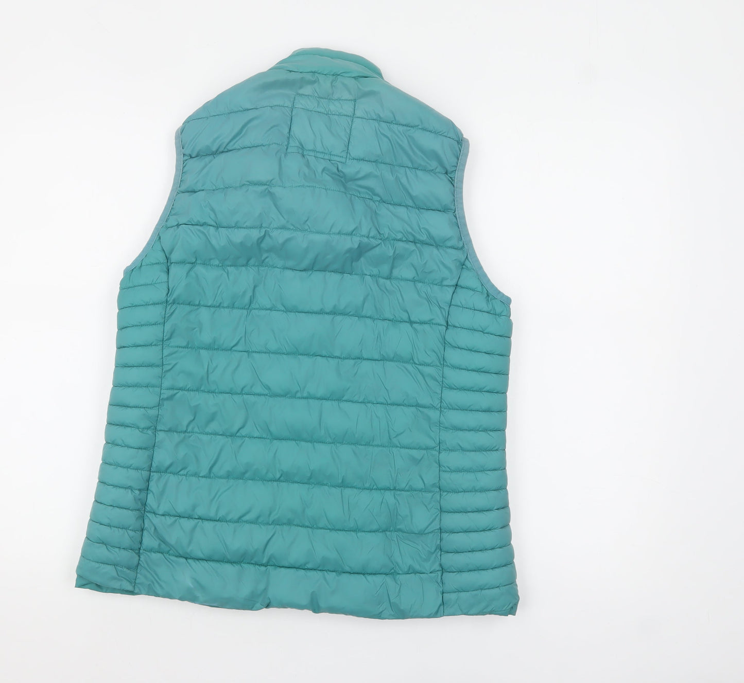 Womens UK Size 14 Crew Clothing Company Green Puffer Jacket