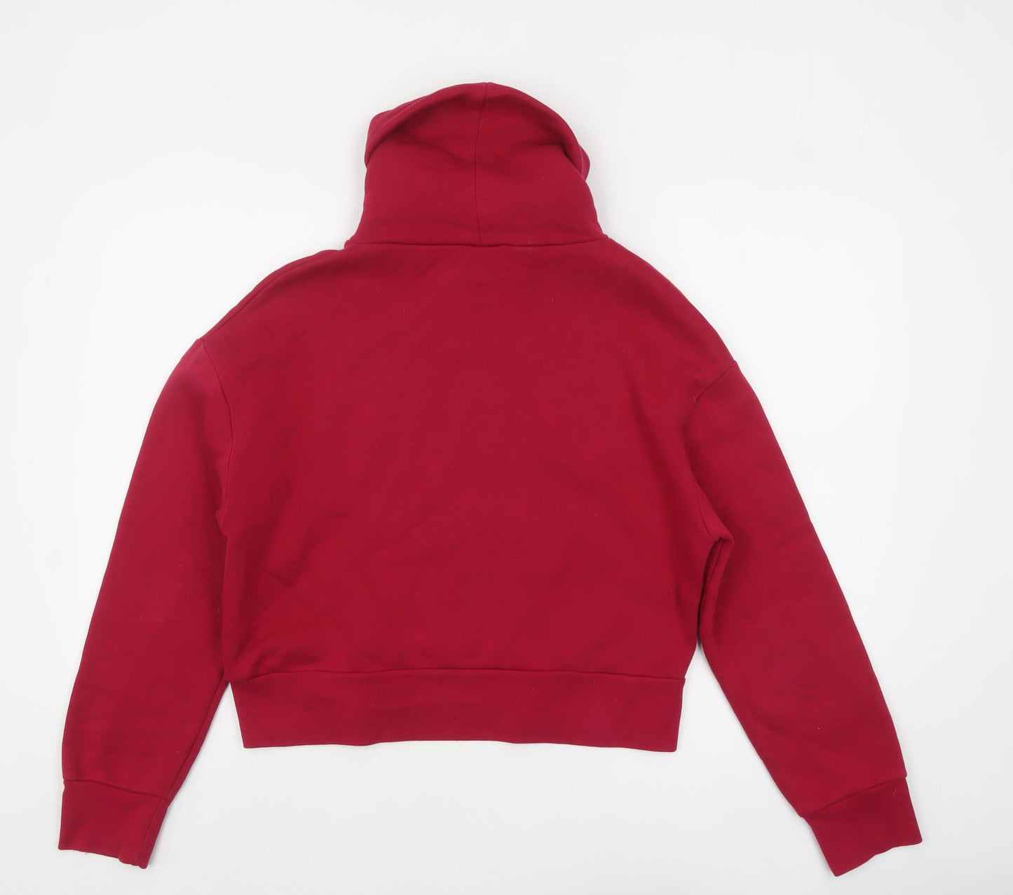 Womens UK Size S Zara Red Pullover Sweatshirt
